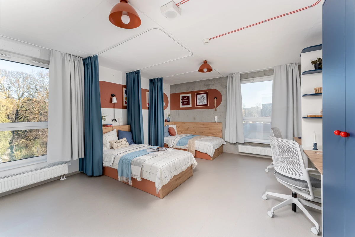 Kraków StudentSpace - twin room flat